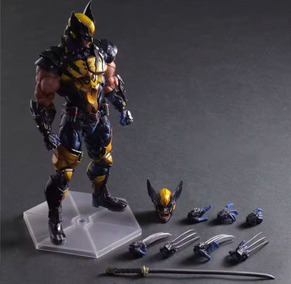 Play Arts Kai- Wolverine Action Figure