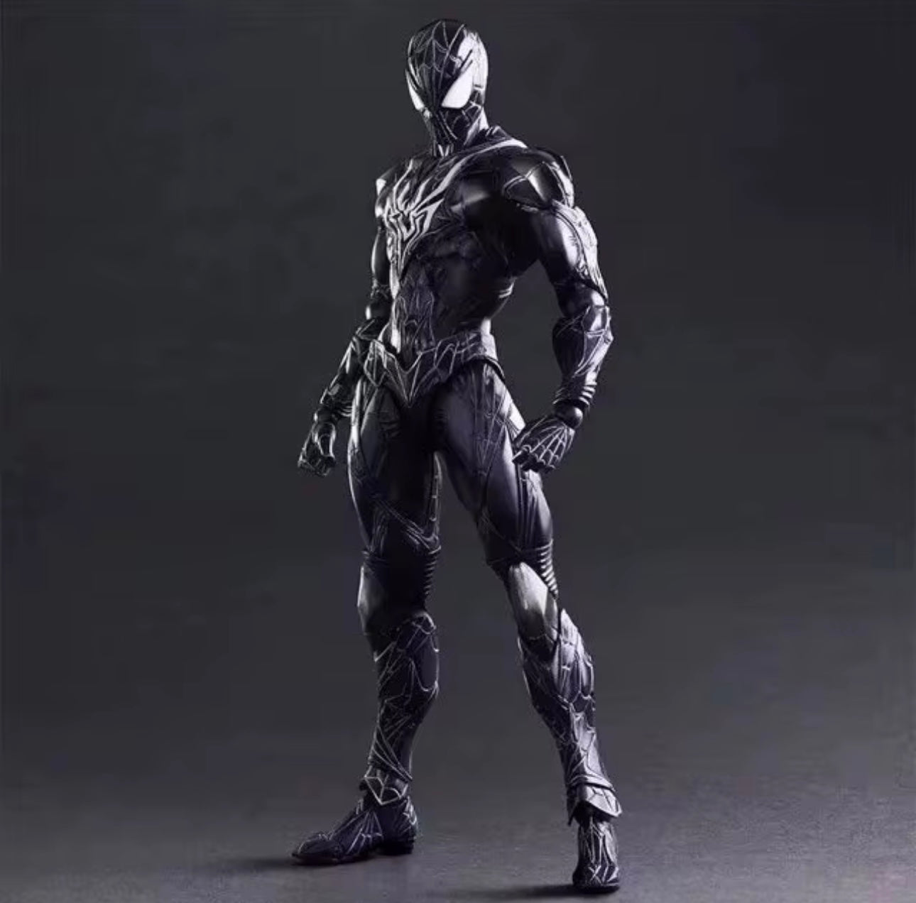 Play Arts Kai- Symbiote Spider-Man Action Figure